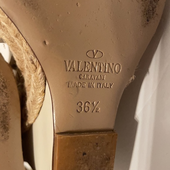 Valentino Rockstud Wedges - Picture 9 of 9